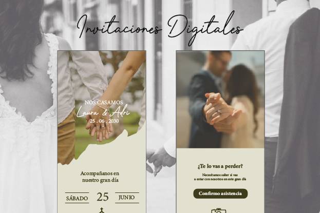 Ejemplo de invitación digital