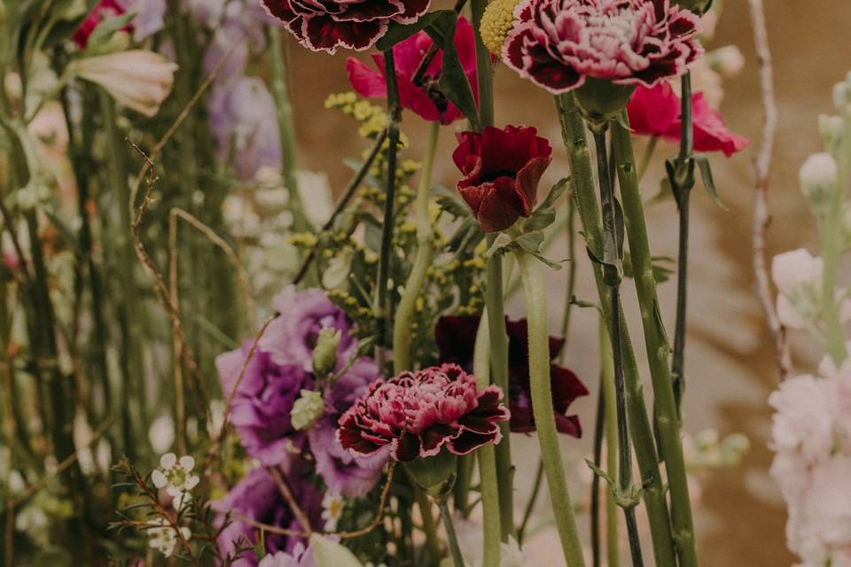 Flores silvestres boda