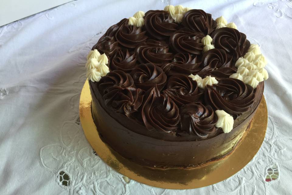 Tarta de chocolate con chocola