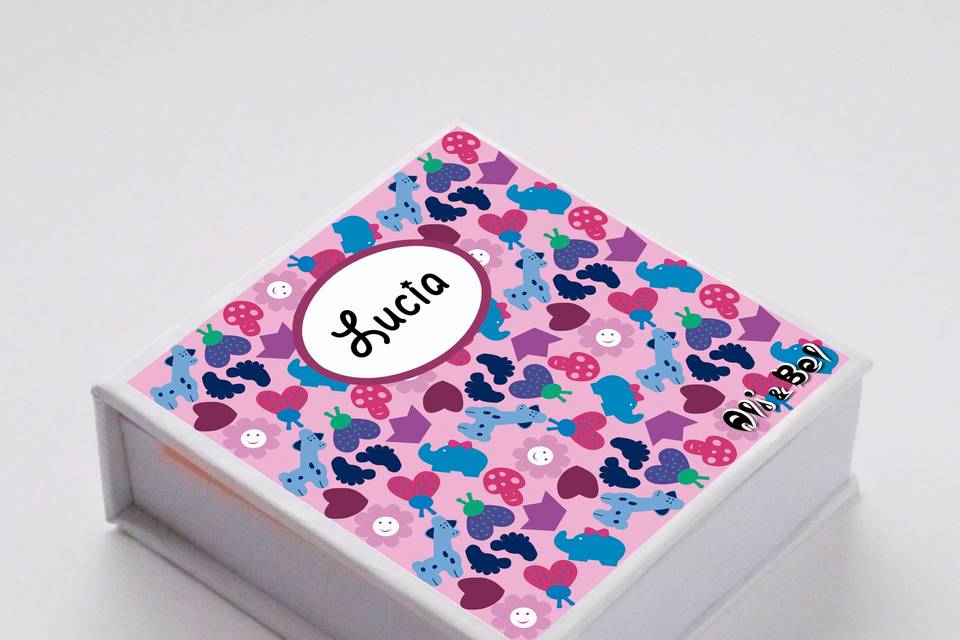 Libreta personalizada para niñas