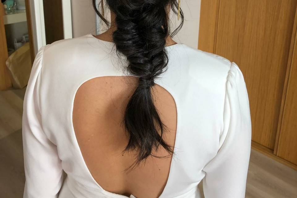 Trenza de espiga