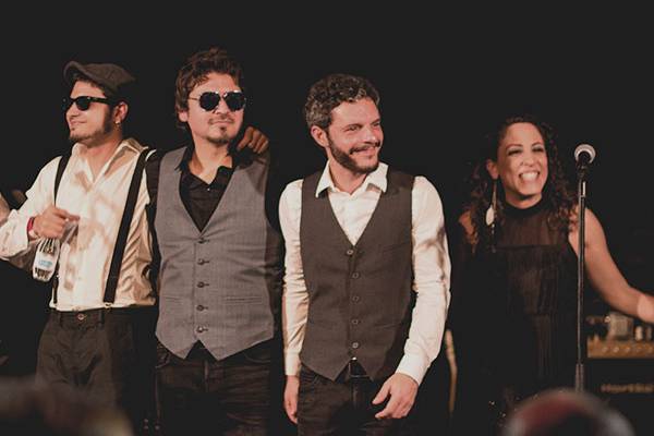 Parte de la banda