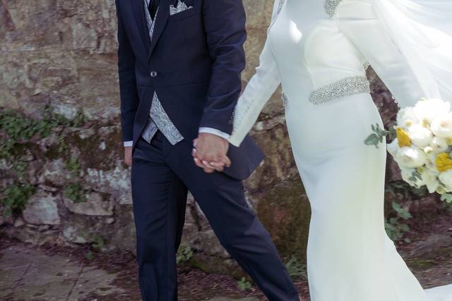 Pareja recién casada