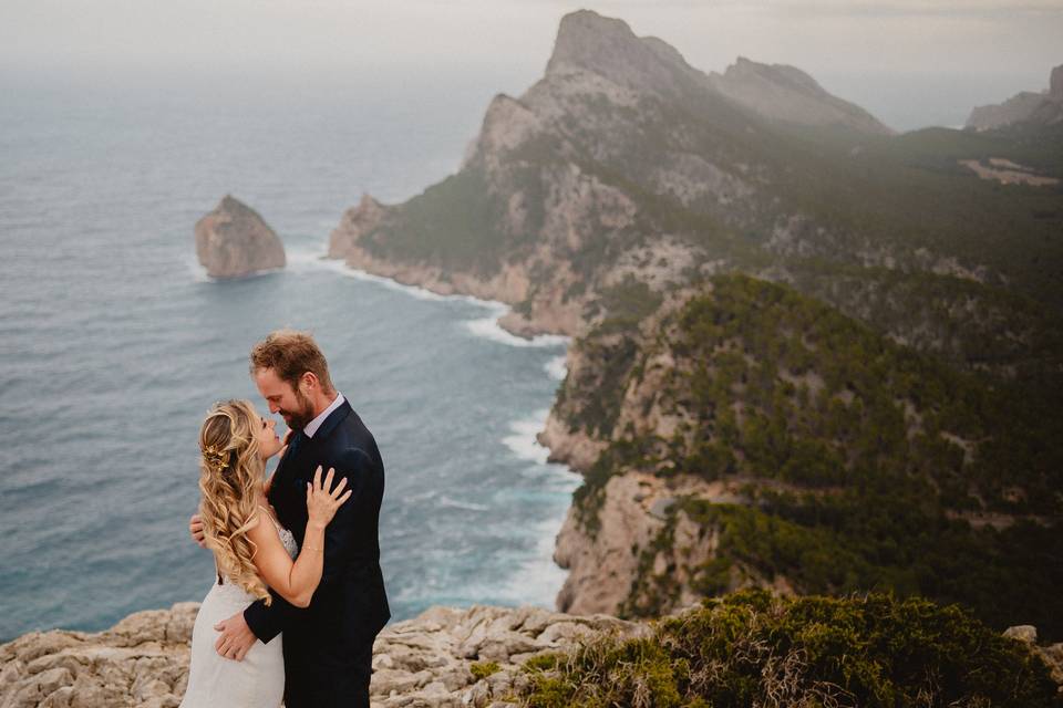 Post boda en Formentor