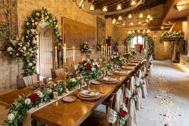 Boda novios interior