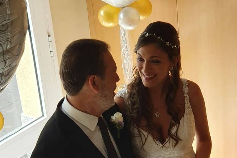 Padre y novia