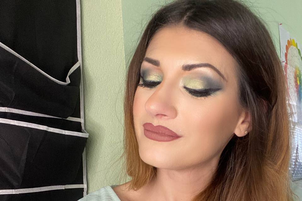 Prueba de maquillaje de invitada