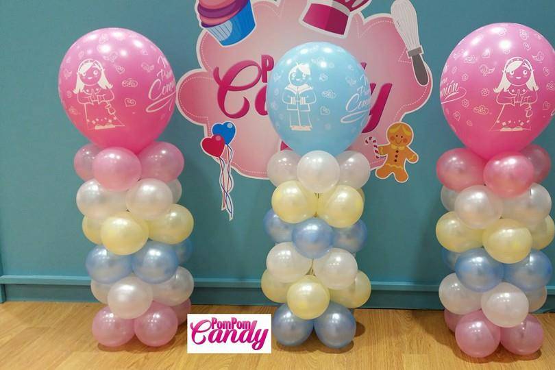 Decoración con globos