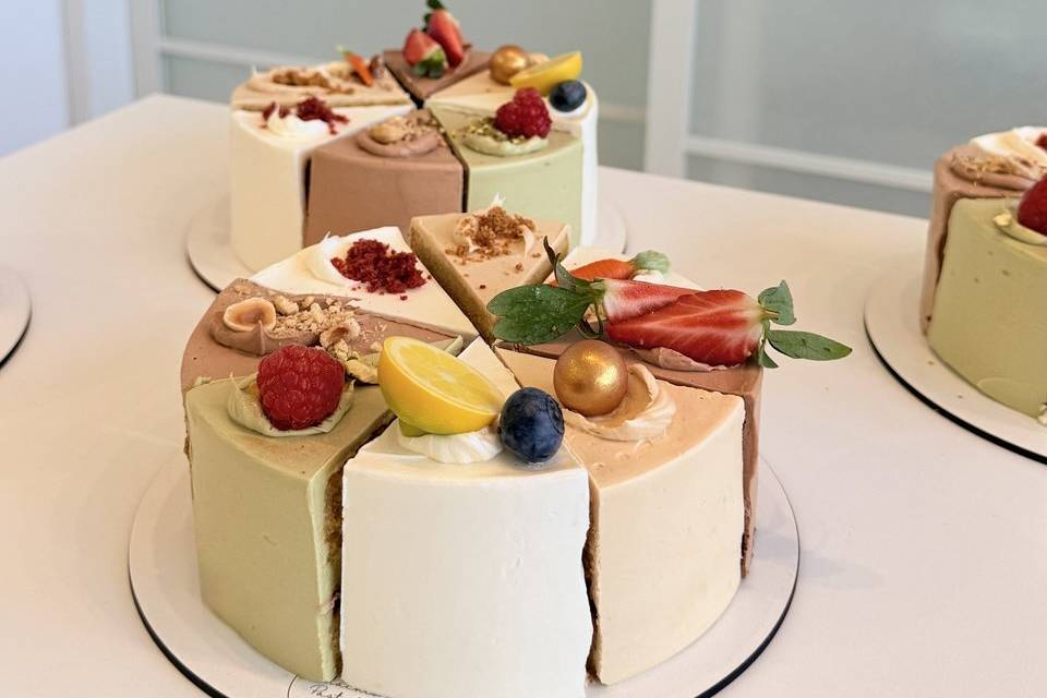 Tarta degustación