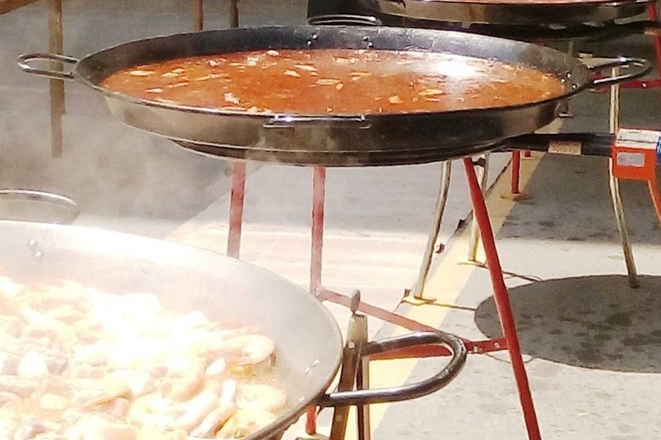 Arraun Euskadi - Paellas en vivo