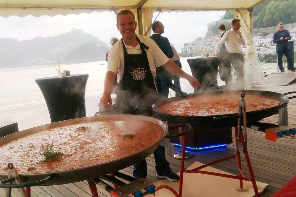 Arraun Euskadi - Paellas en vivo