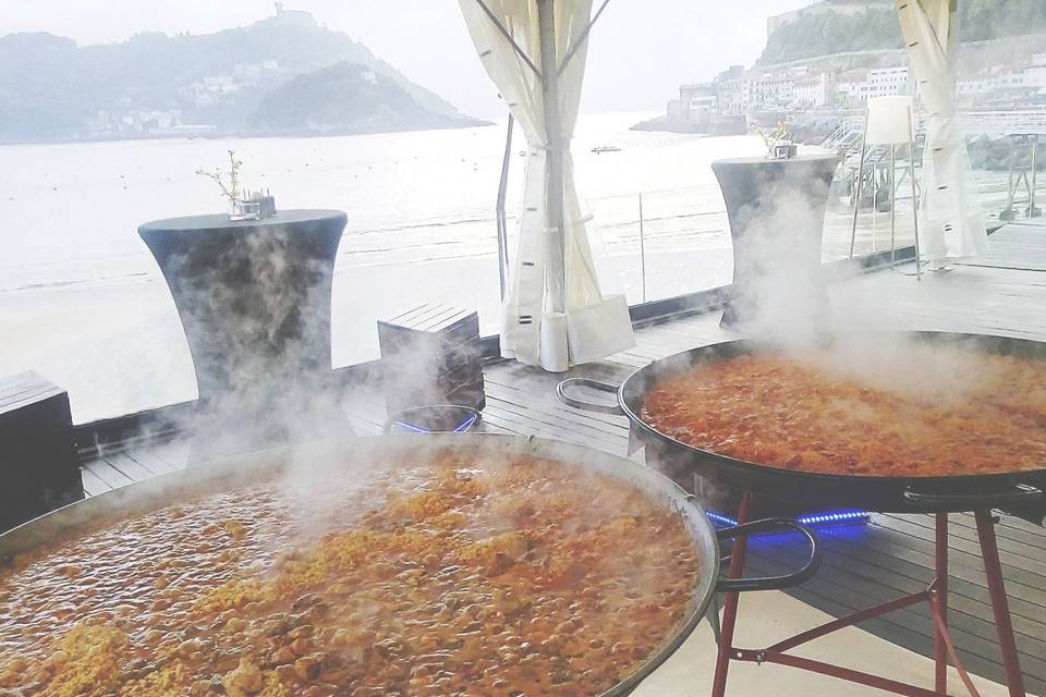 Arraun Euskadi - Paellas en vivo