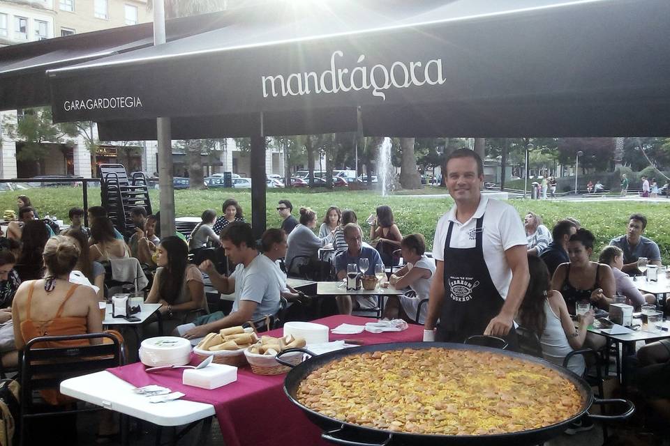 Arraun Euskadi - Paellas en vivo