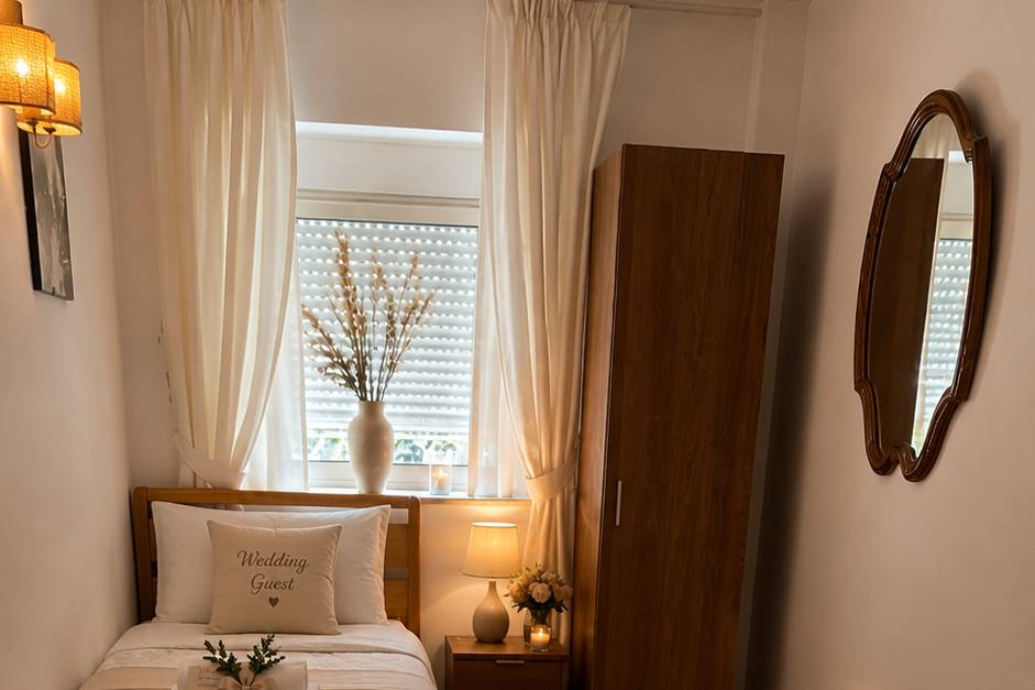 Beautifully prepared bedrooms