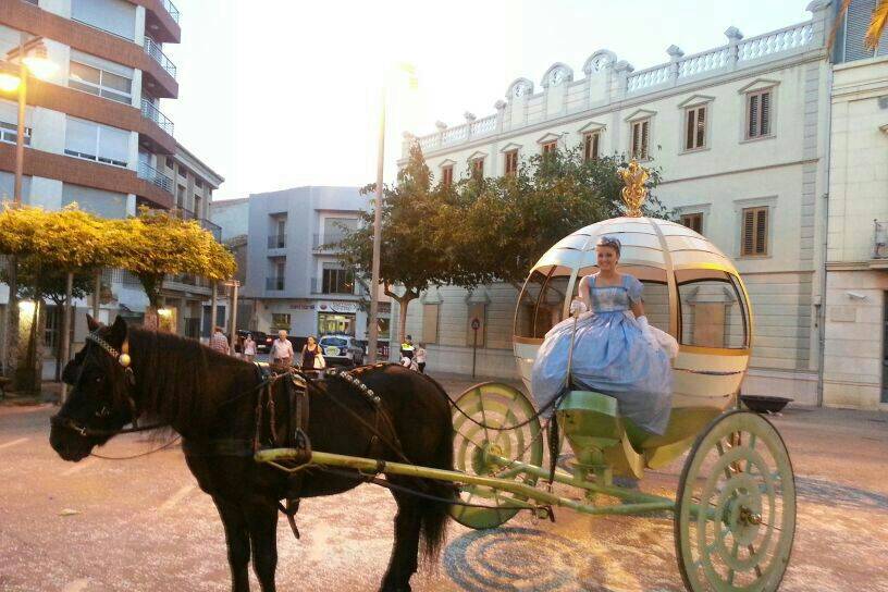Una llegada espectacular