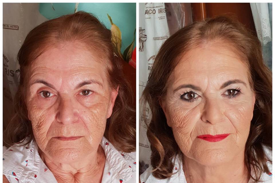 Make up efecto lifting