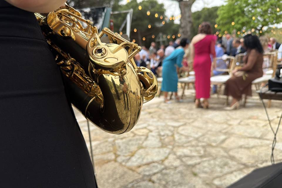 Saxofón para ceremonia