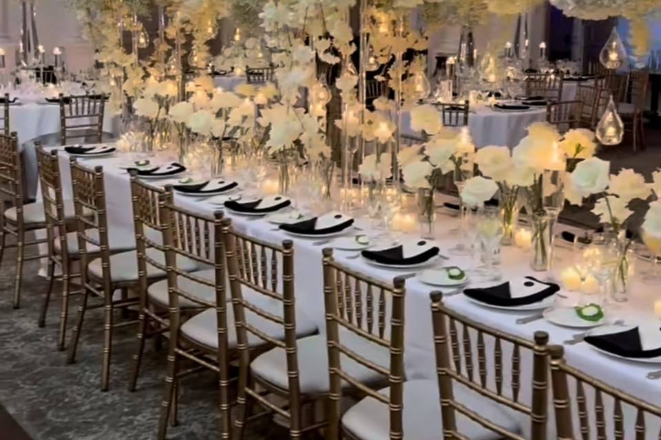 Una decoración espectacular