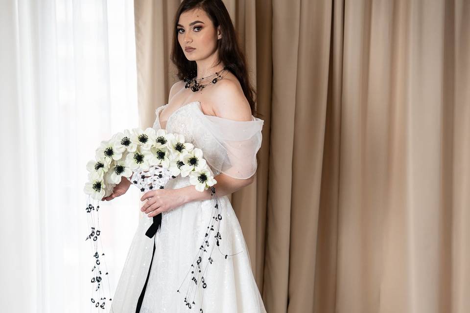 Ramos de novia en formato abanico
