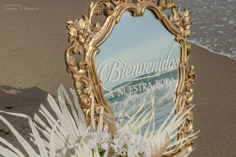 Bienvenida en el mar