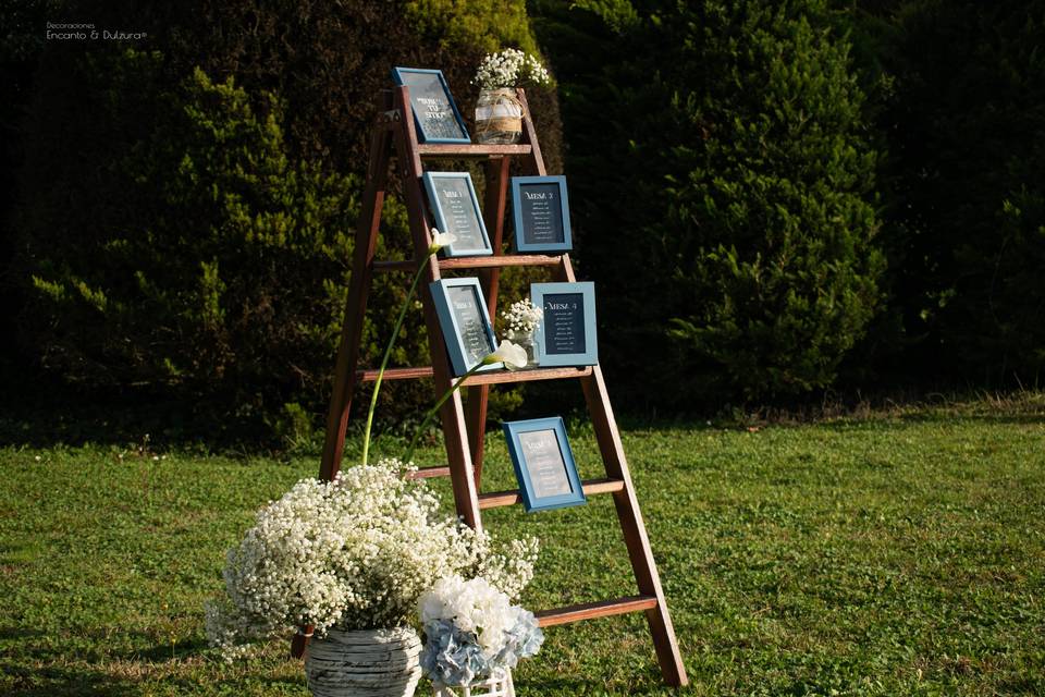 Sitting escalera
