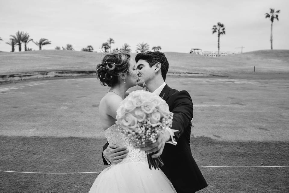 One kiss