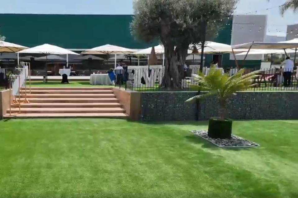 Subida al salón