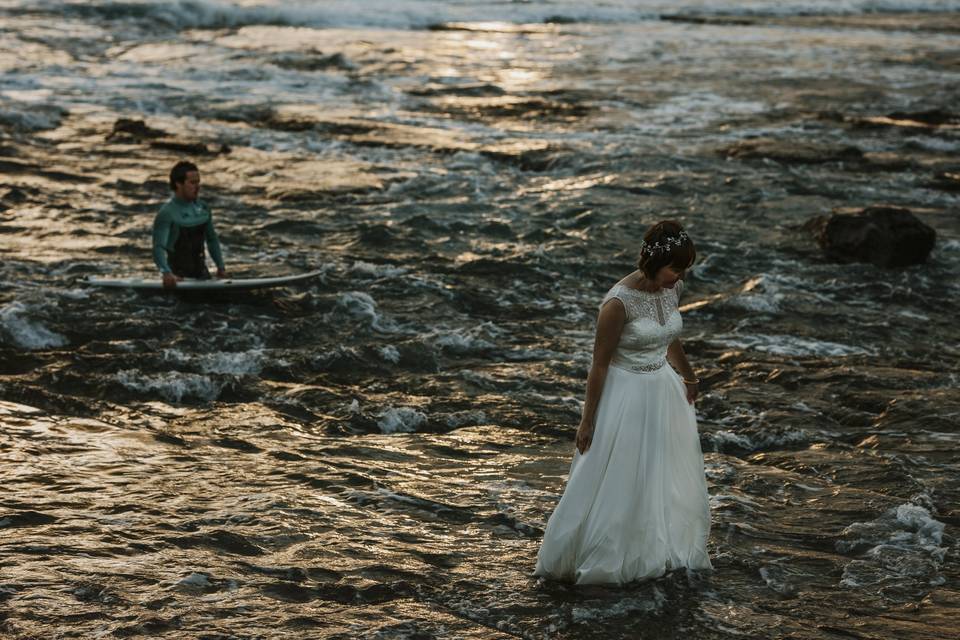 Trash the dress