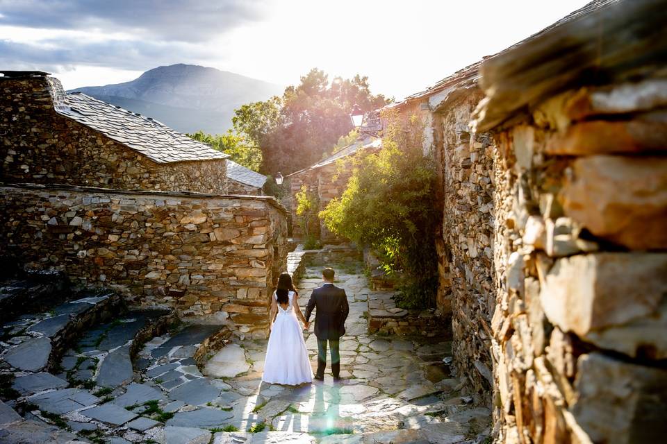 Postboda pueblos negros