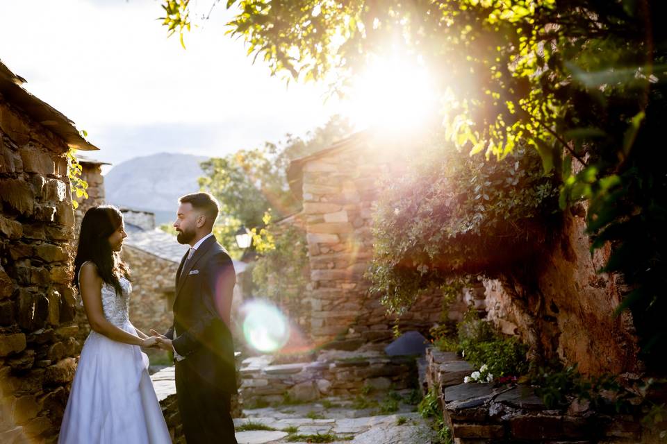 Postboda pueblos negros