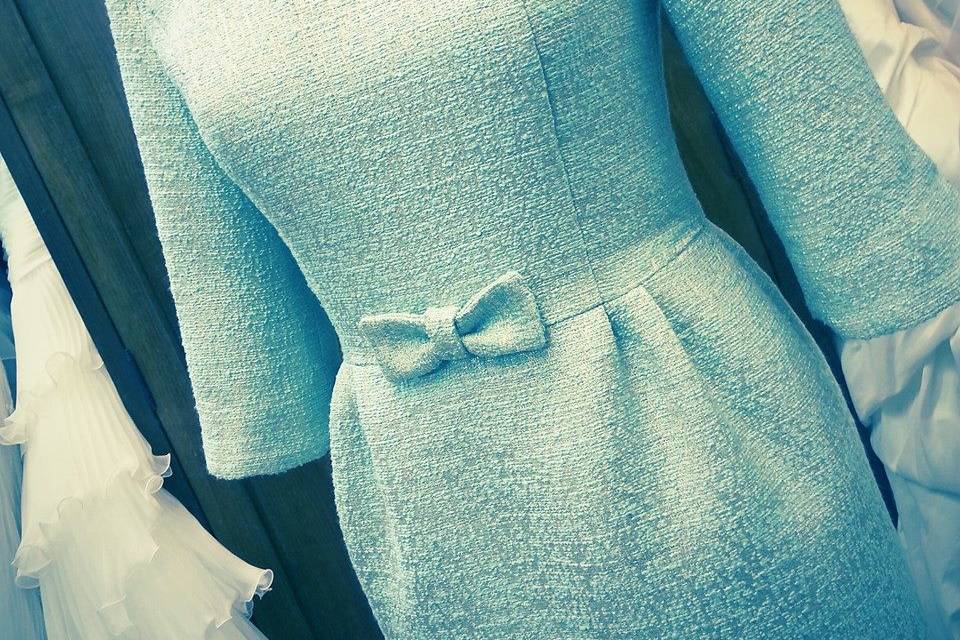 Vestido tweed