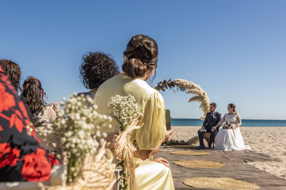 Boda en la playa