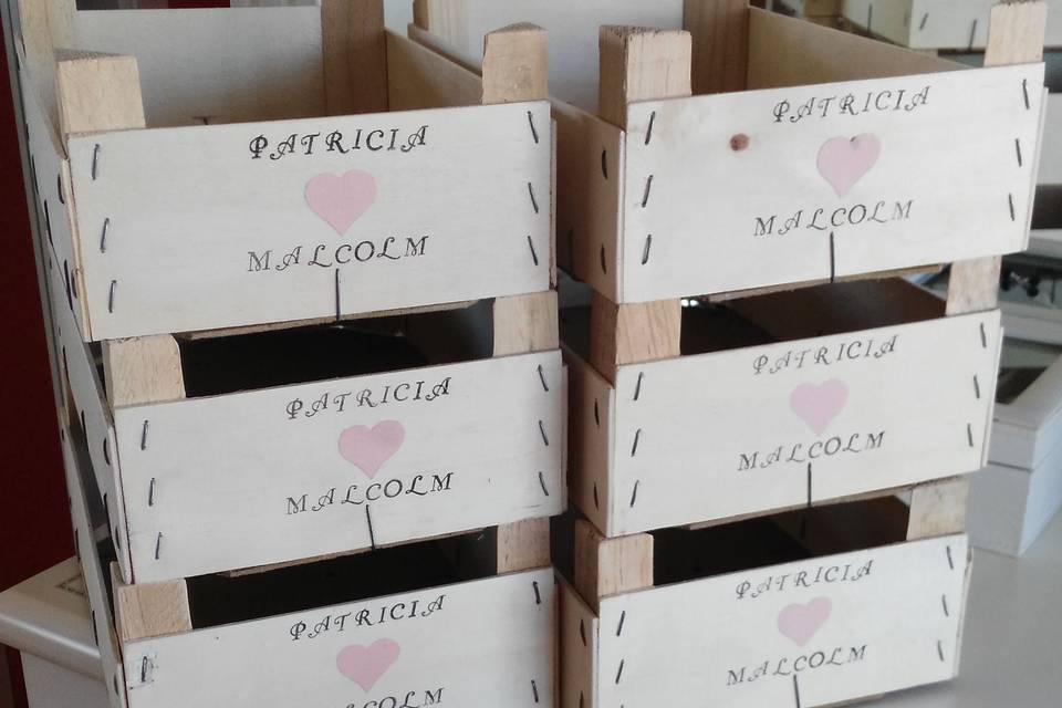 Cajas grabadas