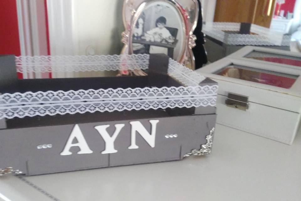 Caja para almacenar regalos
