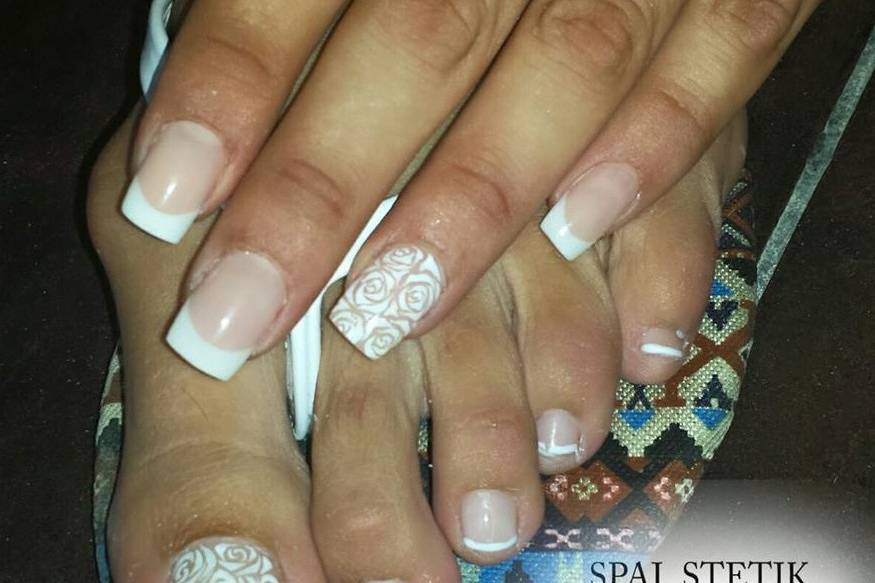 Manicura francesa