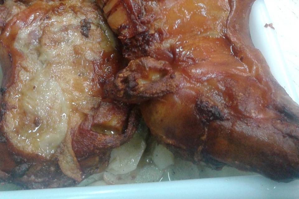 Cochinillo al horno