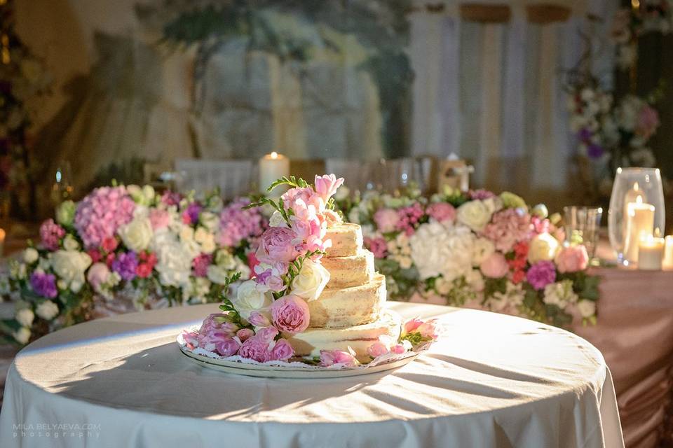 Decoración banquete