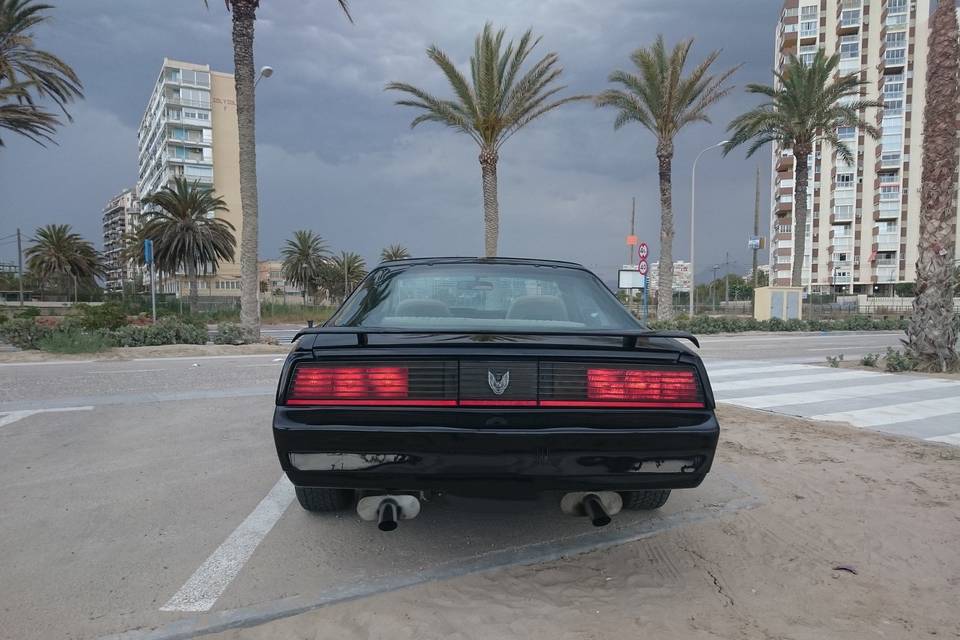 Maletero del coche fantástico