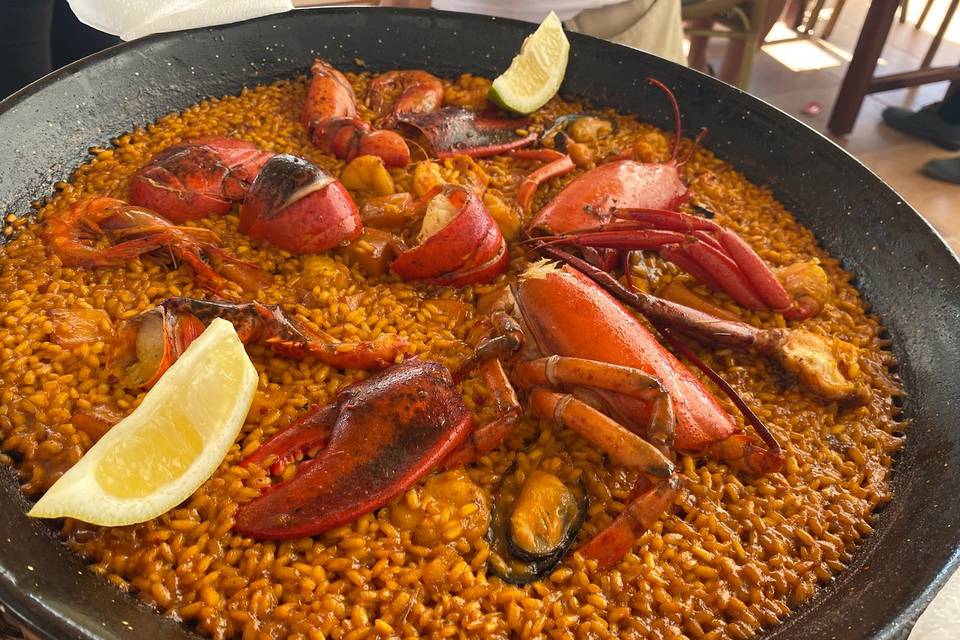 Arroz con bogavante