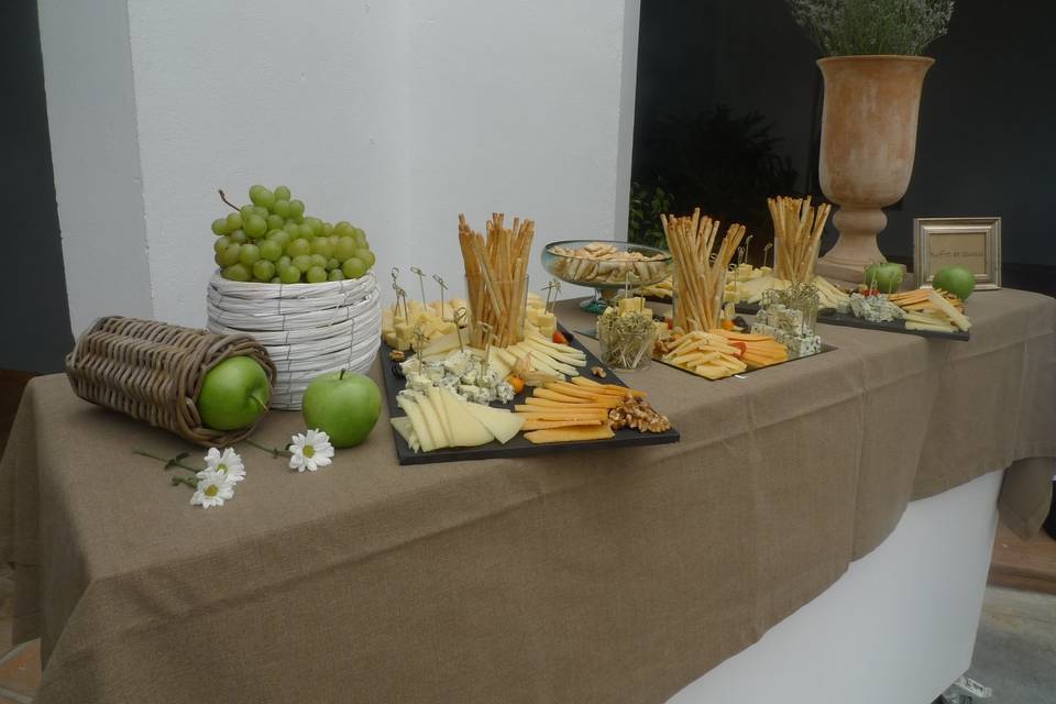 Buffet de quesos