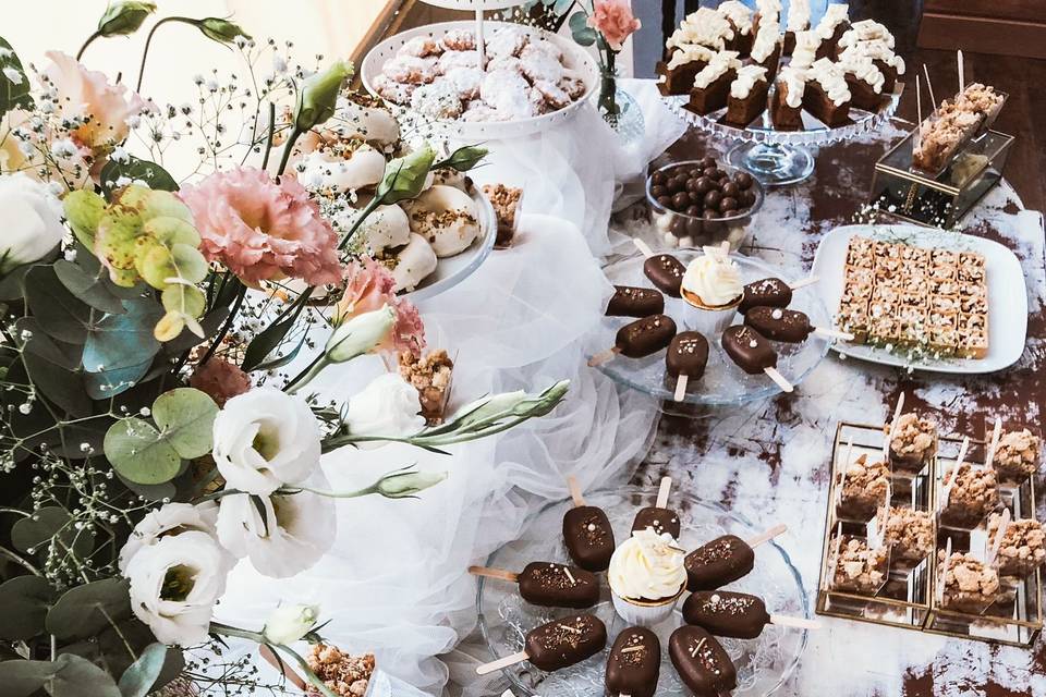 Mesa dulce de boda