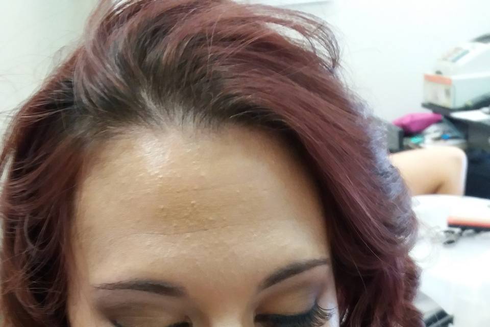 Maquillaje novia (sin peinar)