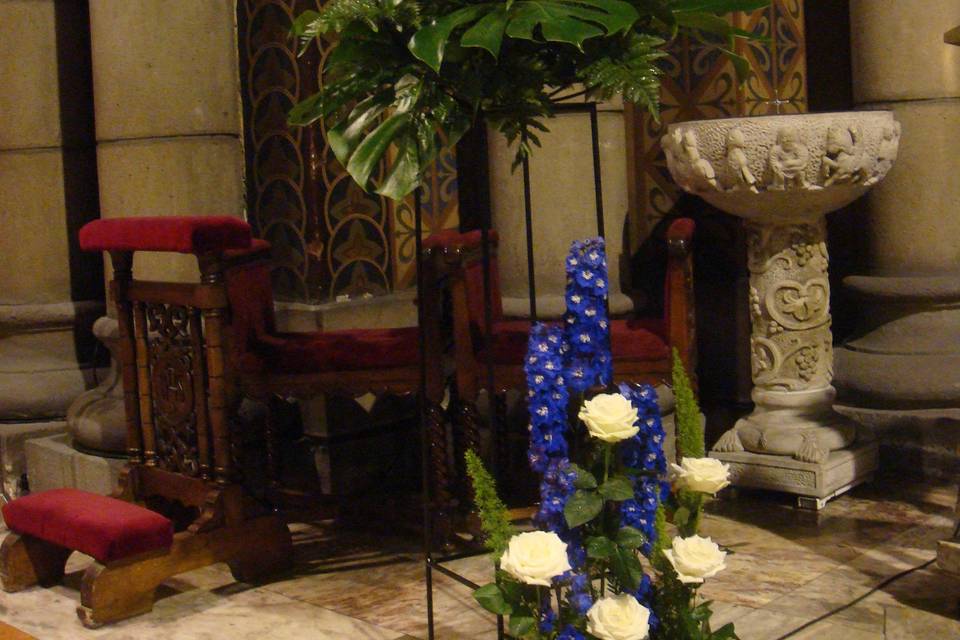 Decoración floral en ceremonias