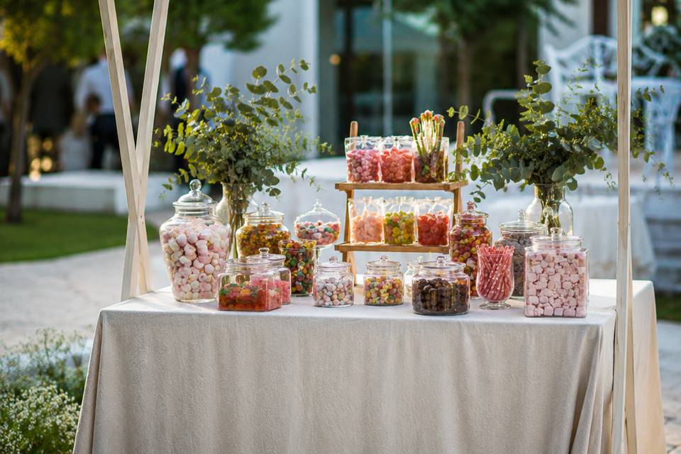 Puesto tijera candy