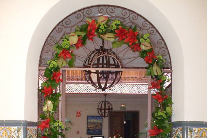 Decoración de arco