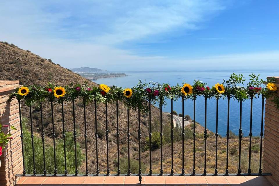 Guirnalda girasoles