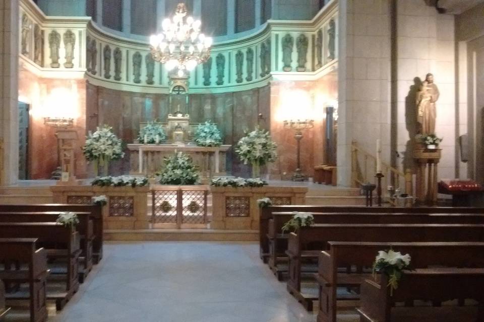 Centro para el altar