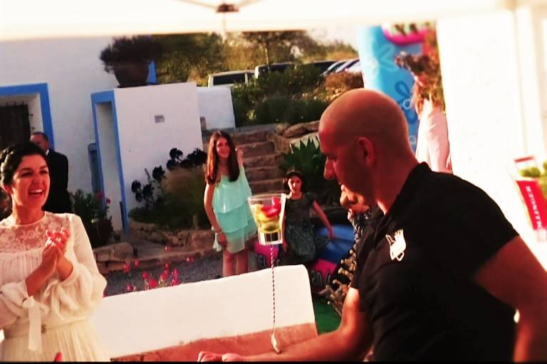 Catering bar service in Ibiza