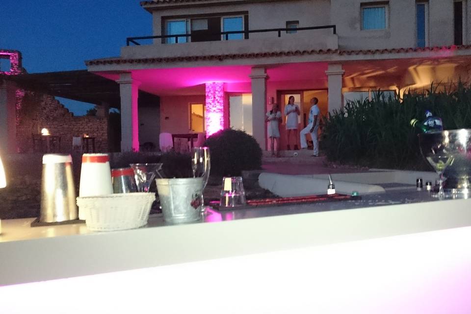 Catering bar service in Ibiza