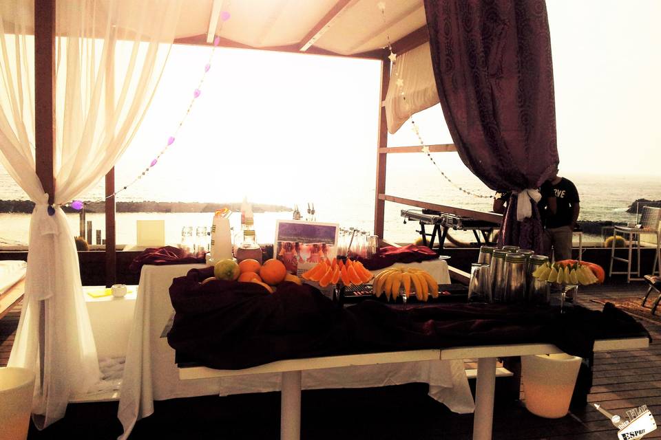 Catering bar service in Ibiza